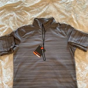 NWT Hawke & Co Performance Stretch 1/4 Zip
Fleece Pullover.